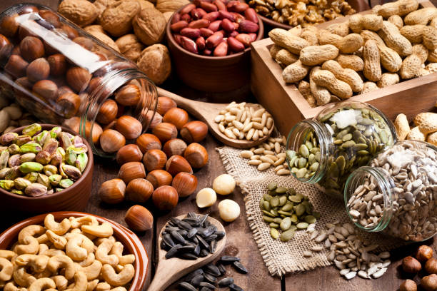 Nuts and seeds for brain fog